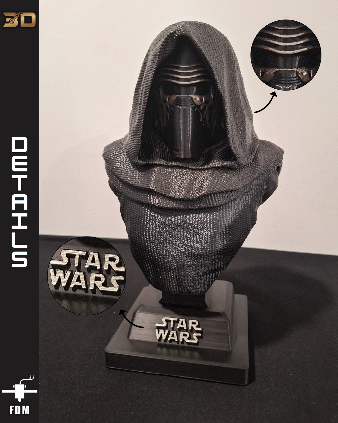Kylo Ren Bust [Star Wars]